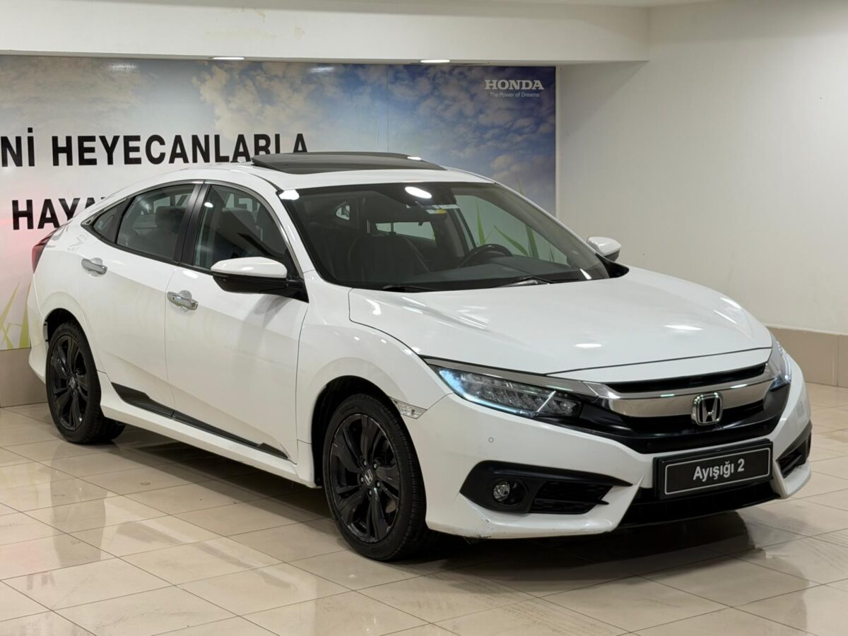 HONDA PLAZA AYIŞIĞI – 2017 HONDA CIVIC EXECUTİVE BOYASIZ - 1